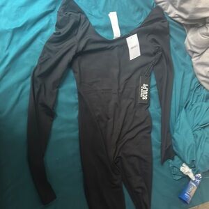 Sculpts Black Long Sleeve Bodysuit